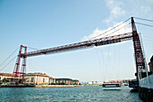 Puente De Vizcaya, First Shuttle Bridge, Between Portugalete And Getxo, Basque Country, Spain