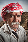 Portrait Of Yazidi Man In Iraqi Kurdistan, Iraq