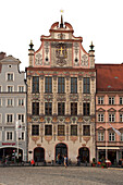 Das historischen Rathaus, Landsberg am Lech, Oberbayern, Bayern, Deutschland