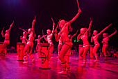 Dance performance in Tropicana cabaret club show, Havanna, Havana, Cuba, Caribbean