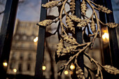 Entrance door in the 9th Arrondissement, Paris, France
