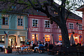 Restaurant in der Altstadt, Sighisoara, Transylvanien, Rumänien