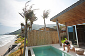 Bungalow mit Pool, Six Senses Resort, Dat Doc Strand, Con Dao, Nationalpark Con Dao, Ba Ria-Vung Tau Provinz, Vietnam