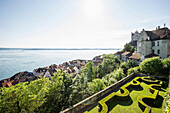 Burg Meersburg, Meersburg, Bodensee, Baden-Württemberg, Deutschland