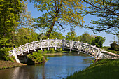 Weisse Brücke, Wörlitz, UNESCO Welterbe Gartenreich Dessau-Wörlitz, Sachsen-Anhalt, Deutschland