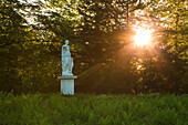 Statue of Diana, Woerlitz, UNESCO world heritage Garden Kingdom of Dessau-Woerlitz, Saxony-Anhalt, Germany