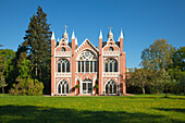Gothic house, Woerlitz, UNESCO world heritage Garden Kingdom of Dessau-Woerlitz, Saxony-Anhalt, Germany