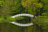 Weisse Brücke, Wörlitz, UNESCO Welterbe Gartenreich Dessau-Wörlitz, Sachsen-Anhalt, Deutschland