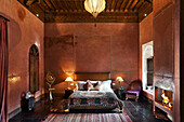 Bedroom in Room 19, El Fenn, Marrakech, Morocco