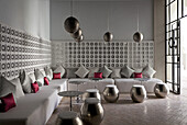 Lounge, Riad Nashira, Marrakesch, Marokko