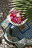 Fountain in Courtyard, Riad Kaiss, Marrakech, Morocco