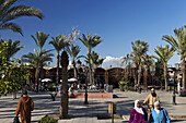 Platz, Place des Ferblantiers, Marrakesch, Marokko
