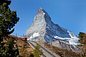 Switzerland  Canton Valais  Zermatt  The Matterhorn.