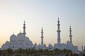 United Arab Emirates  Abu Dhabi  Sheikh Zayed Mosque.