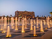 United Arab Emirates. Abu Dhabi. Emirates Palace hotel.