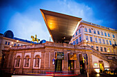 The Albertina is a museum for modern graphics works, Vienna, Austria