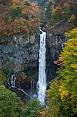Kegon waterfall in Nikko Japan  One of Japan´s three highest waterfalls