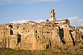 europe, italy, tuscany, pitigliano, town of estruscan origin