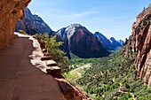 The Trail to Angels Landing, Zion NP, Utah