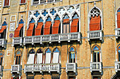 Venetian Gothic Palaces on the Grand Canal Venice
