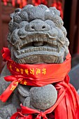 Lion Statue, Jade Buddha Temple, Shanghai, China
