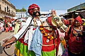 Man with the longest Moustache, Pushkar Camel Festival, Pushkar, Rajasthan, India