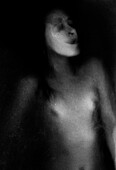 Blurred Nude Young Woman, Abstract