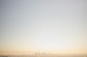 Skyline and Smog, Los Angeles, California, USA