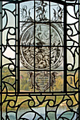Stained-Glass Window In The Chateau Of Chaumont-Sur-Loire, Loir-Et-Cher (41), France