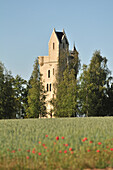 The Ulster Tower, Irish Memorial In Gothic Troubadour Style Built In 1921 For The Battle Of The Somme And In Homage To All The Soldiers From Ulster Who Died During The First World War, Thiepval, Somme (80), France