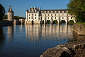 The Chateau Of Chenonceaux On The Cher River, Indre-Et-Loire (37), France