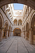 Sponza Palace And Historic Archives, Dubrovnik, Dubrovnik-Neretva, Croatia