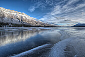 'A frozen annie lake;Whitehorse yukon canada'
