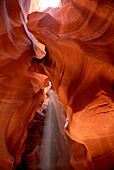 Beautiful gorge with its terrific light effects, Antelope Canyon, Page, Arizona, USA