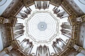 UK, England, London, Tate Britain, Low angle view of glass dome