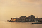 Corfu Old Town at dawn, Greece