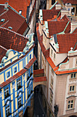 Elevated view of buildings, Prague, Czech Republic