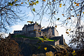 View of Edinburgh Castle, Edinburgh, Scotland, United Kingdom