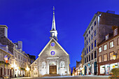 Notre-Dame-des-Victoires Church, Place Royale Square, Quebec City, Quebec, Canada