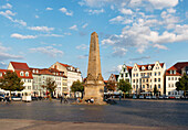 Cathedral Square, Domplatz, Erfurt, Thuringia, Germany