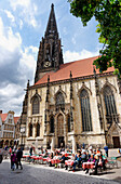 Lambertikirche, Lambertikirchplatz, Münster, Nordrhein-Westfalen, Deutschland