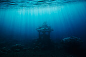 Unterwassertempel, Amed, Bali, Indonesien