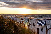 Baltic Sea Beach in Kühlungsborn West, Seaside Resort on the Baltic Sea Kühlungsborn, Mecklenburg-Western Pomerania, Germany