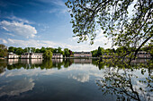 Schloss Benrath, Düsseldorf, Nordrhein-Westfalen, Deutschland