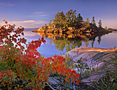 Island in Georgian Bay, Lake Huron, Killarney Provincial Park, Ontario, Canada