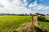 Blick auf Wenningstedt-Braderup, Sylt, Schleswig-Holstein, Deutschland