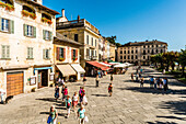 Piazza Mario Motta, Orta San Giulio, Piedmont, Italy