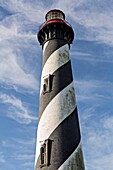 St  Augustine Lighthouse on Anastasia Island in St Augustine, Florida