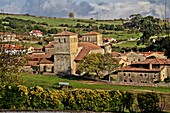 Romanesque collegiate church, Santillana del Mar, Cantabria, Spain