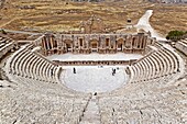 theatre in jerash ruins. jordan.